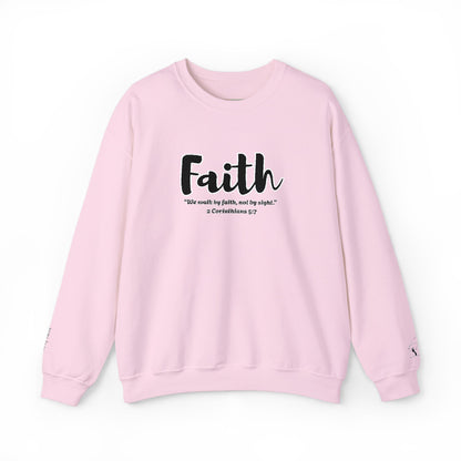 Faith-Inspired Crewneck Sweatshirt, Inspirational Quote Crewneck Sweatshirt, Cozy Sweatshirt, Unisex Gift, Casual Wear, Motivational Apparel, Perfect for Any Occasion