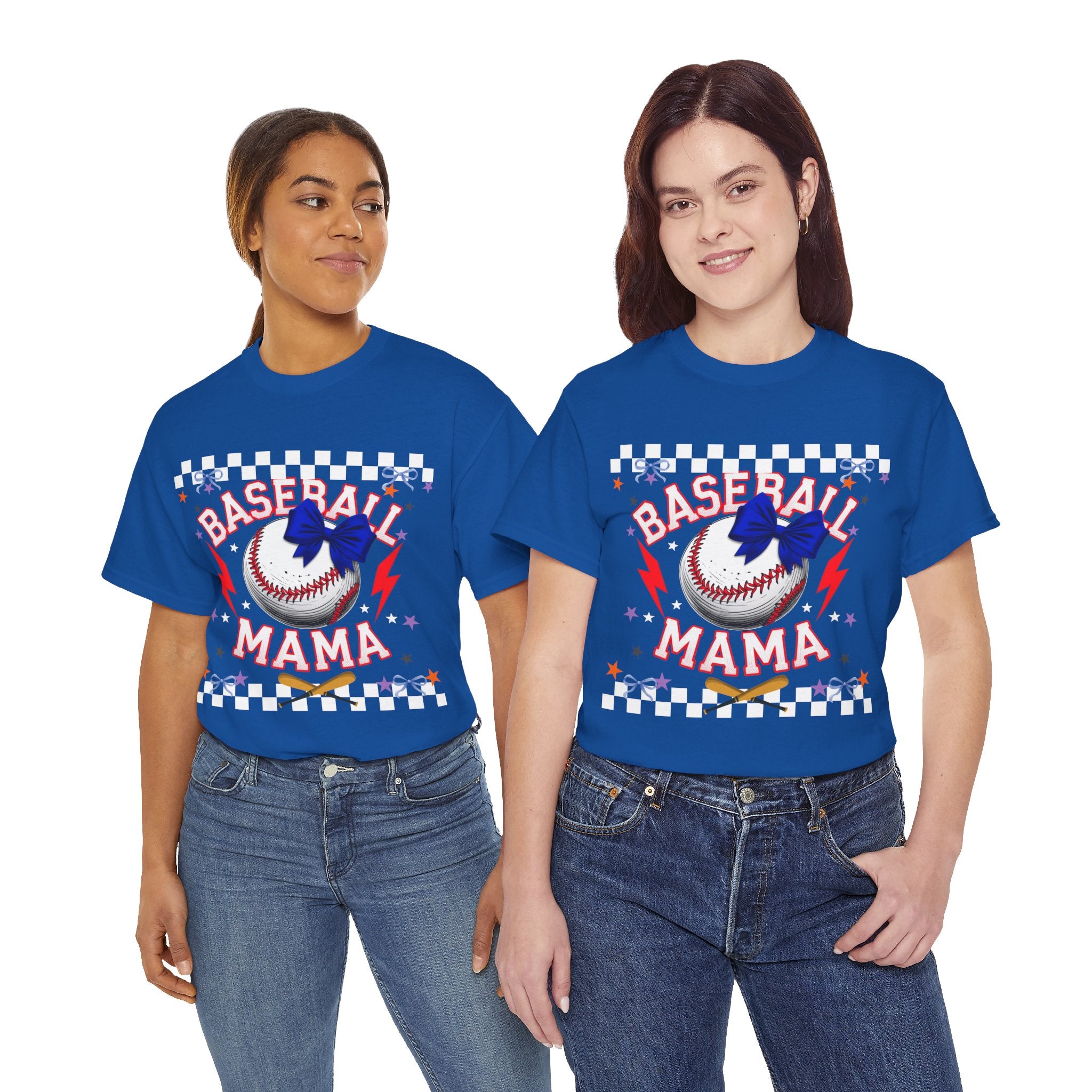 Baseball Mama Tee - Perfect for Sports Moms, Birthday Gift, Game Day Top, Summer Style, Casual Wear, Team Spirit