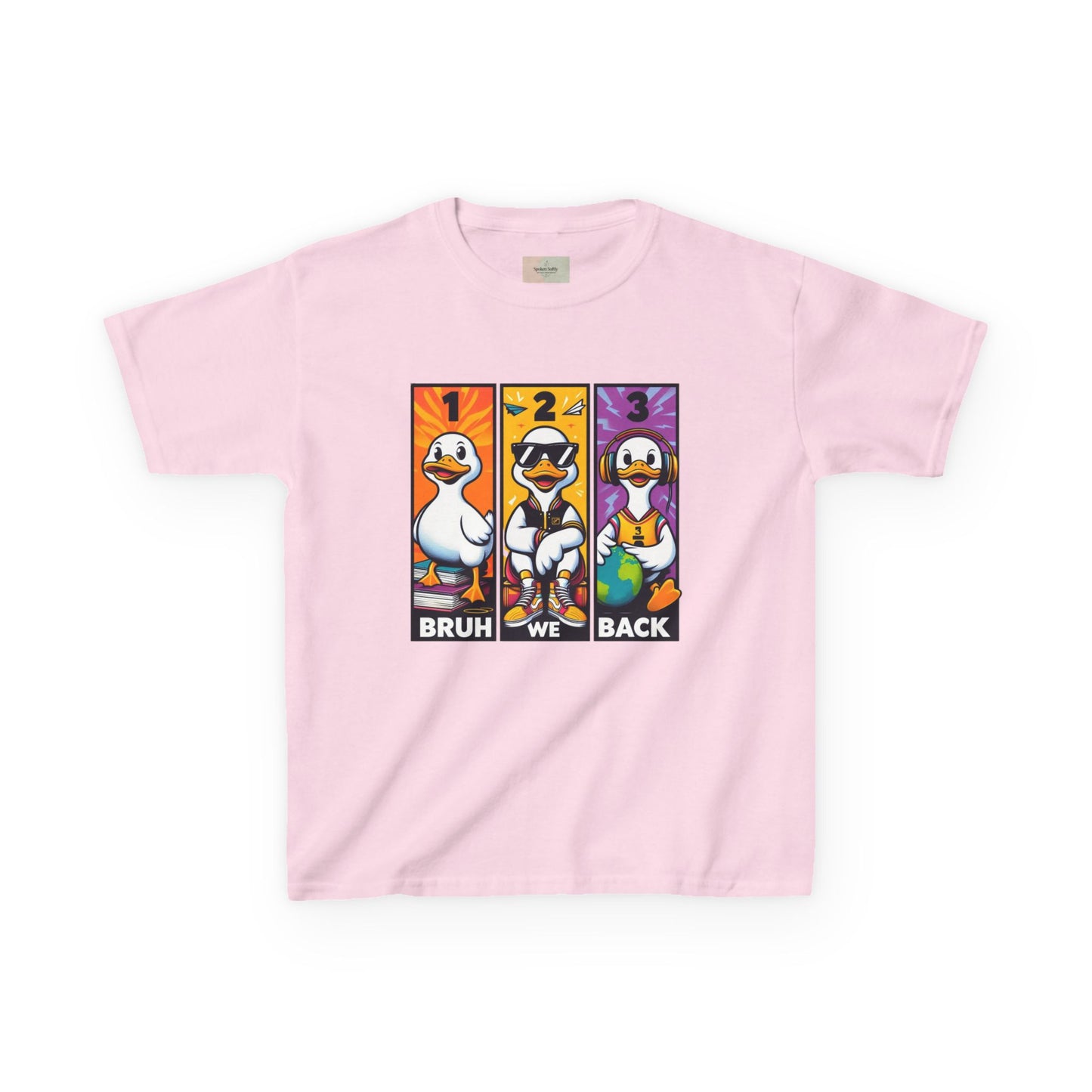 Kids' Graphic Tee | Fun Cartoon Ducks Design, Unique Kids T-Shirt, Playful Outfit, Perfect Gift for Birthdays and Parties