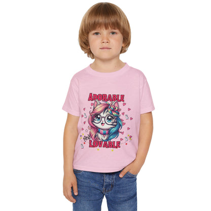 Adorable and Lovable Toddler Graphic T-shirt