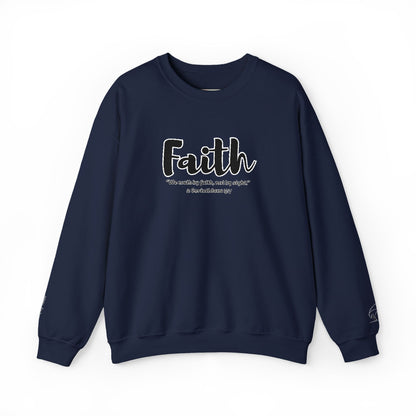 Faith-Inspired Crewneck Sweatshirt, Inspirational Quote Crewneck Sweatshirt, Cozy Sweatshirt, Unisex Gift, Casual Wear, Motivational Apparel, Perfect for Any Occasion