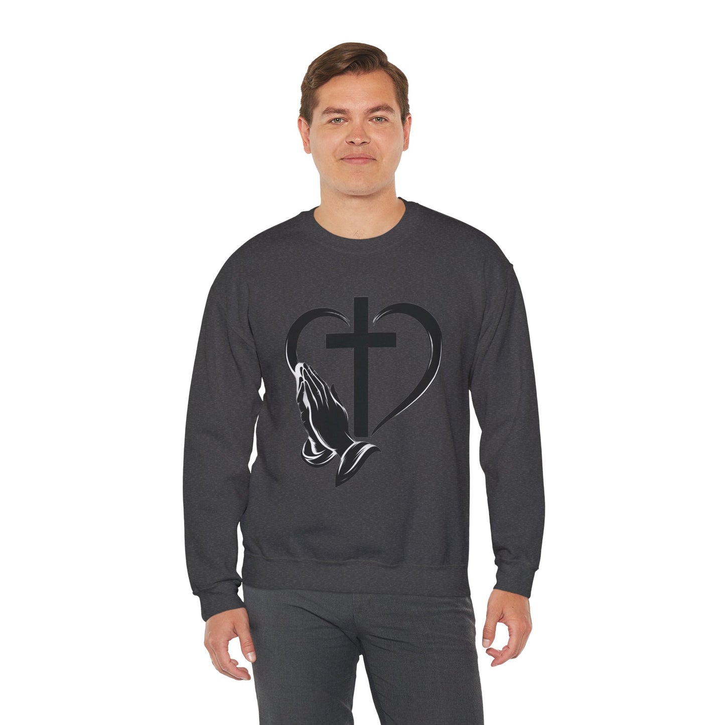 Faith-Inspired Unisex Heavy Blend™ Crewneck Sweatshirt, Christian Apparel, Religious Gift, Cozy Layer, Inspirational Outfit, Perfect [...]