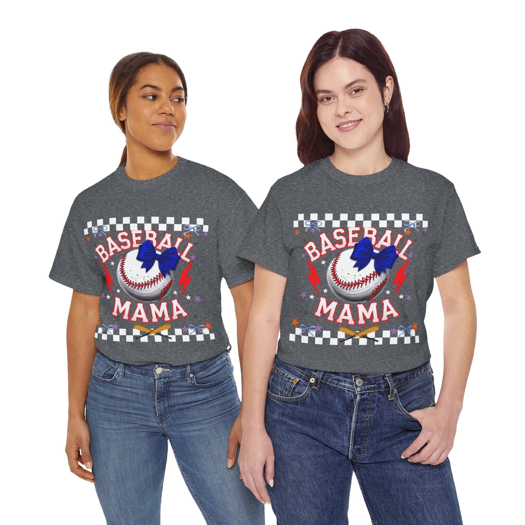 Baseball Mama Tee - Perfect for Sports Moms, Birthday Gift, Game Day Top, Summer Style, Casual Wear, Team Spirit