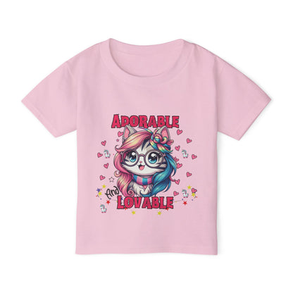 Adorable and Lovable Toddler Graphic T-shirt