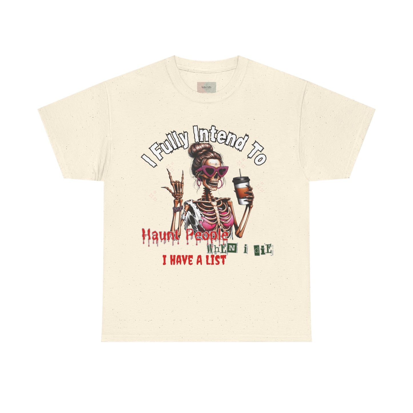 Funny Halloween Skeleton Tee, Unisex Cotton Shirt, Spooky Graphic Shirt, Gift for Halloween Lovers, Casual Wear Tee