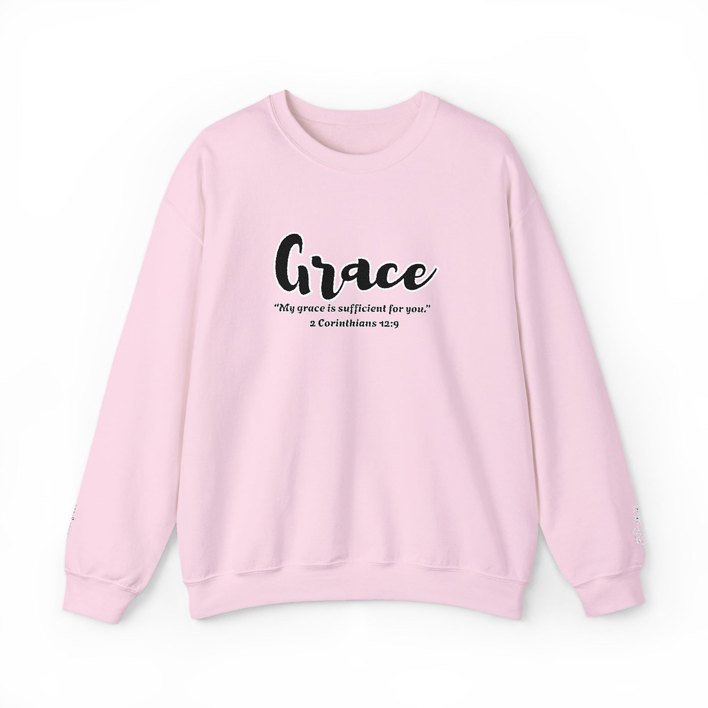 My Grace Is Sufficient Sweatshirt – Christian Crewneck, Faith-Inspired Unisex Pullover, Encouraging Gift