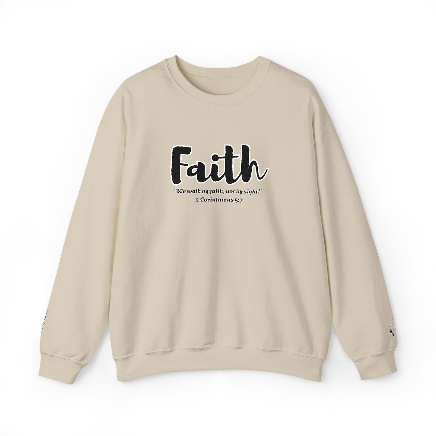 Faith-Inspired Crewneck Sweatshirt, Inspirational Quote Crewneck Sweatshirt, Cozy Sweatshirt, Unisex Gift, Casual Wear, Motivational Apparel, Perfect for Any Occasion
