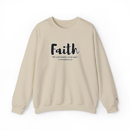 Faith-Inspired Crewneck Sweatshirt, Inspirational Quote Crewneck Sweatshirt, Cozy Sweatshirt, Unisex Gift, Casual Wear, Motivational Apparel, Perfect for Any Occasion