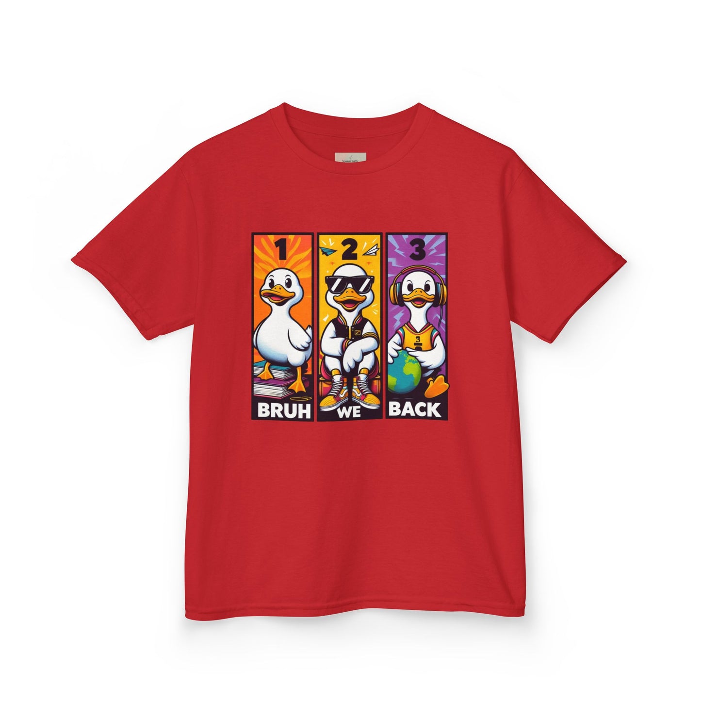 Kids' Graphic Tee | Fun Cartoon Ducks Design, Unique Kids T-Shirt, Playful Outfit, Perfect Gift for Birthdays and Parties