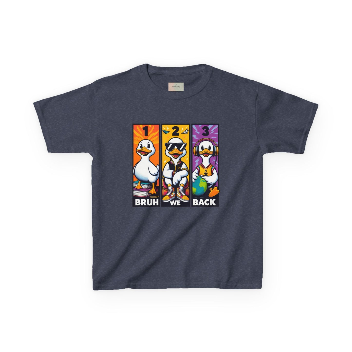 Kids' Graphic Tee | Fun Cartoon Ducks Design, Unique Kids T-Shirt, Playful Outfit, Perfect Gift for Birthdays and Parties