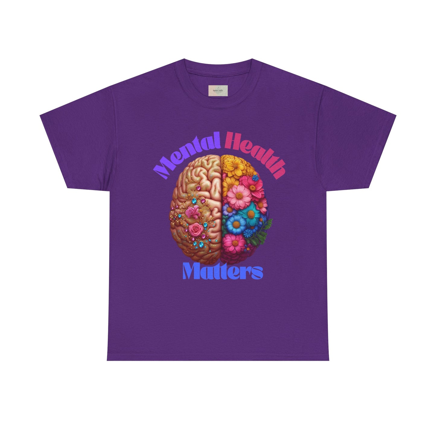 Mental Health Matters Tee, Unisex Cotton Shirt for Awareness, Gift for Self-Care, Casual Wear, Comfortable Everyday Style