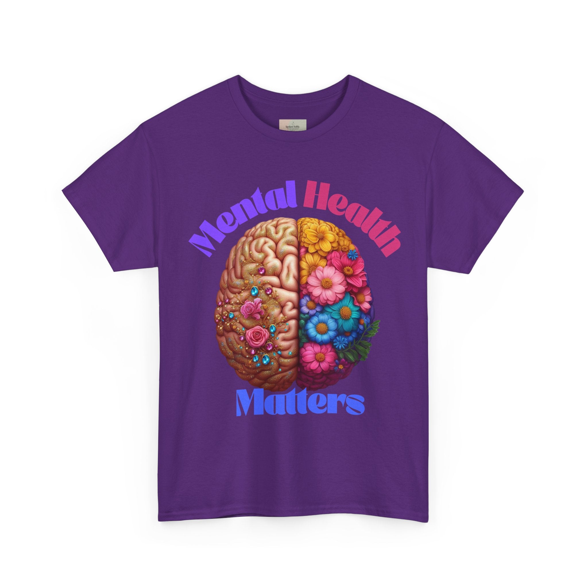 Mental Health Matters Tee, Unisex Cotton Shirt for Awareness, Gift for Self-Care, Casual Wear, Comfortable Everyday Style