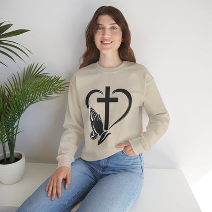 Faith-Inspired Unisex Heavy Blend™ Crewneck Sweatshirt, Christian Apparel, Religious Gift, Cozy Layer, Inspirational Outfit, Perfect [...]