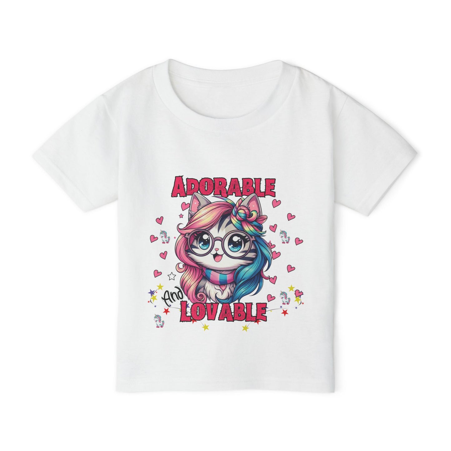 Adorable and Lovable Toddler Graphic T-shirt