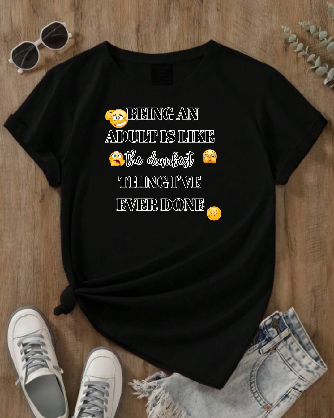 Funny Quote T-Shirt, Unisex Heavy Cotton Tee for Adults, Humor Gift, Casual Wear, Birthday Present, Everyday Style