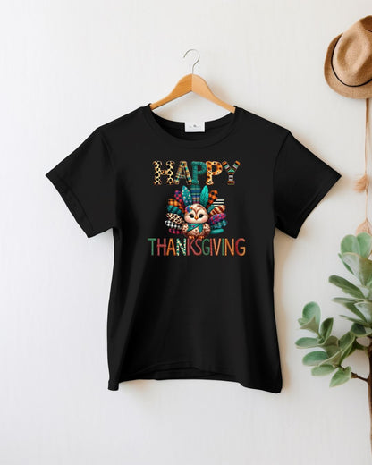 Thanksgiving Turkey T-Shirt, Unisex Heavy Cotton Tee for Fall, Family Gatherings, Holiday Celebrations, Cute Graphic Tee, Turkey Day Shirt