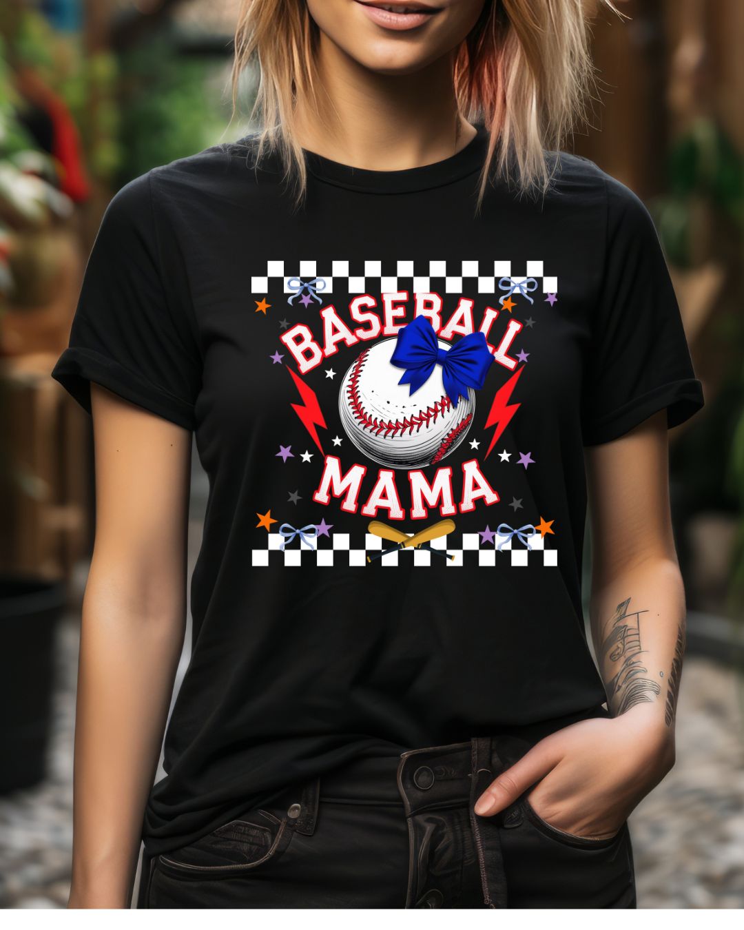 Baseball Mama Tee - Perfect for Sports Moms, Birthday Gift, Game Day Top, Summer Style, Casual Wear, Team Spirit