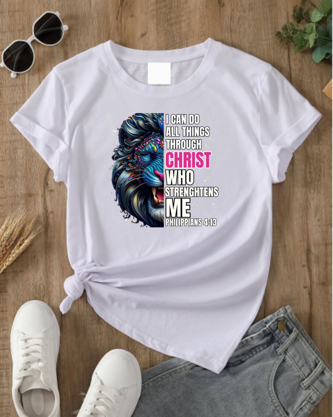 Inspirational Graphic Tee, Faith-Based Shirt for Believers, Motivational Gift, Christian Apparel, Unisex Cotton Tee