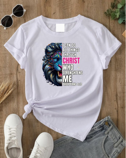 Inspirational Graphic Tee, Faith-Based Shirt for Believers, Motivational Gift, Christian Apparel, Unisex Cotton Tee