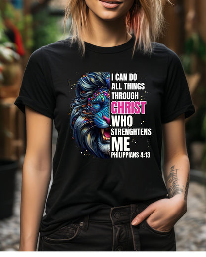 Inspirational Graphic Tee, Faith-Based Shirt for Believers, Motivational Gift, Christian Apparel, Unisex Cotton Tee